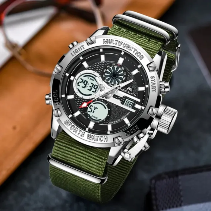 Чоловічий спортивний тактичний годинник MegaLith Bomb - зображення 3