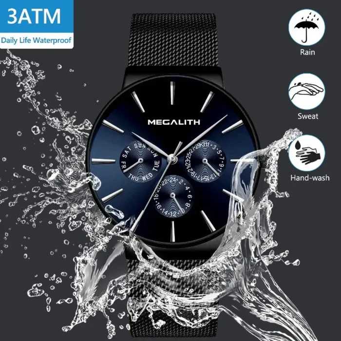 Чоловічі годинники MegaLith Boss - зображення 3