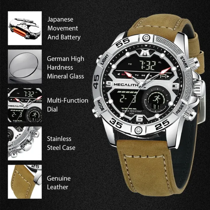 Чоловічий годинник MegaLith Safari - зображення 11