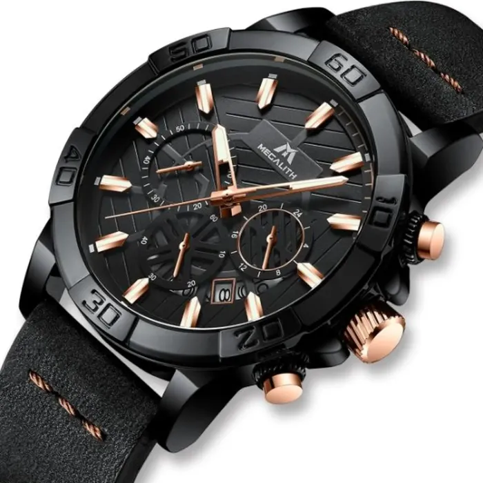 Чоловічі годинники MegaLith Shedevr - зображення 1