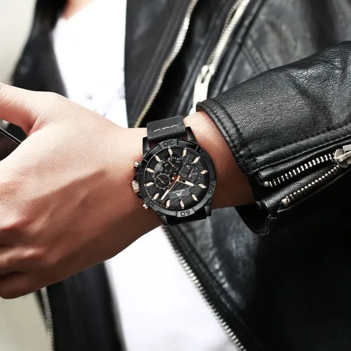 Чоловічі годинники MegaLith Shedevr - зображення 7