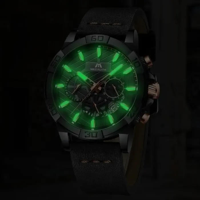 Чоловічі годинники MegaLith Shedevr - зображення 6
