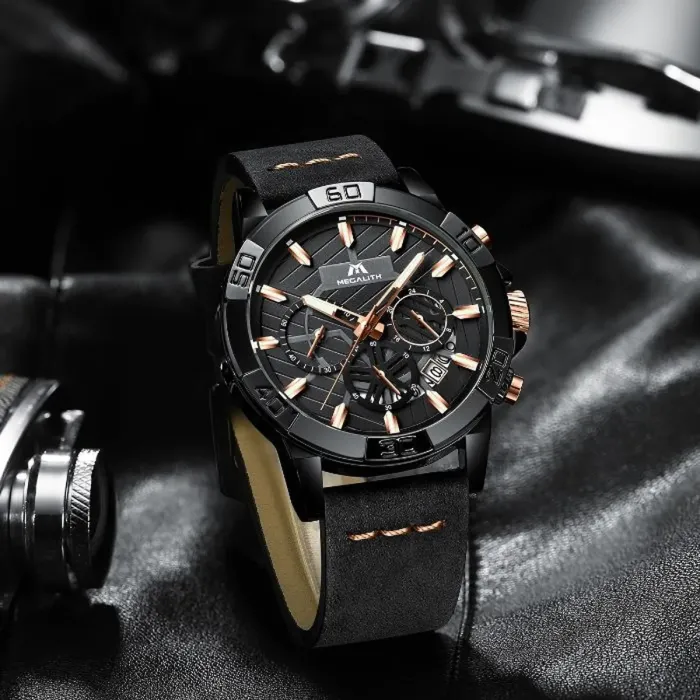 Чоловічі годинники MegaLith Shedevr - зображення 4
