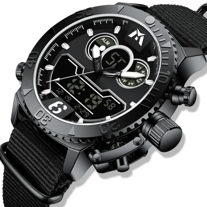 Чоловічий спортивний тактичний годинник MegaLith Strong - зображення 1