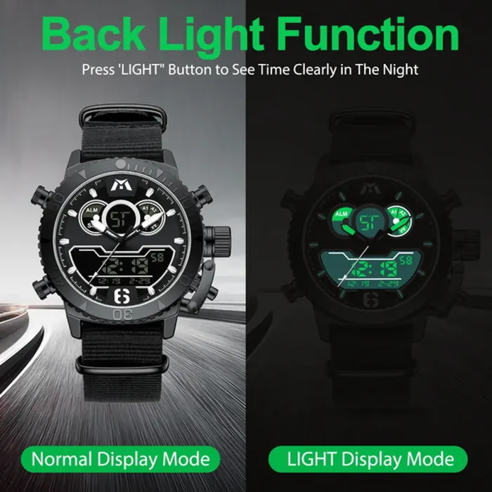 Чоловічий спортивний тактичний годинник MegaLith Strong - зображення 8