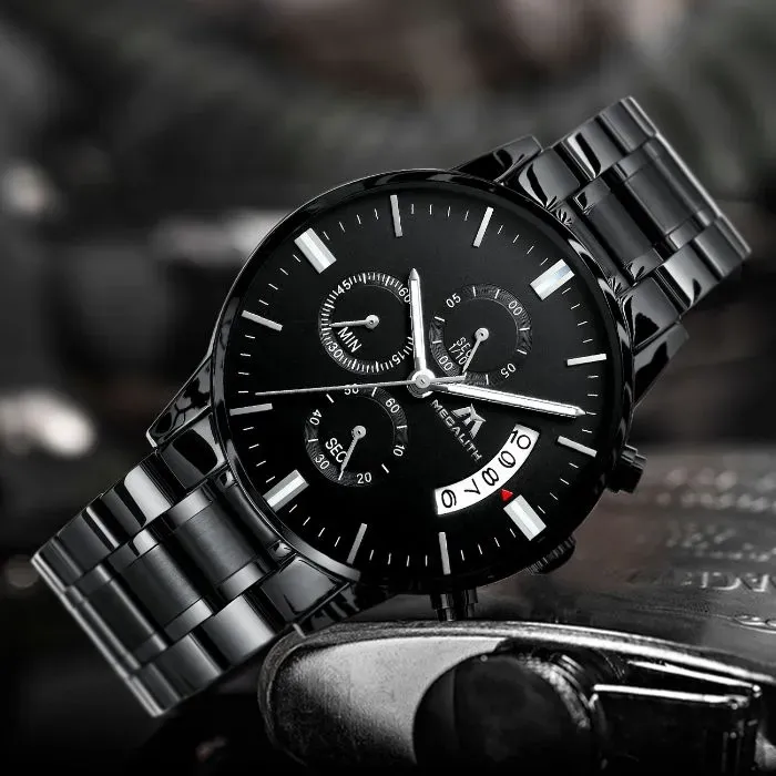 Чоловічий спортивний годинник MegaLith Super Nylon, 2 ремінці - зображення 4