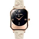 Розумний смарт годинник Smart Miami Beige Flower