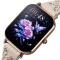 Розумний смарт годинник Smart Miami Beige Flower