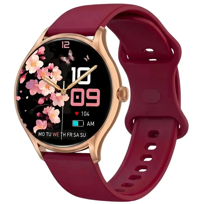 Розумний смарт годинник Smart Milano Cherry Rubber, 3 ремінці - зображення 1