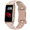 Розумний смарт годинник Smart Mioband Nano+ Beige Flower, 3 ремінці