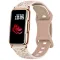 Розумний смарт годинник Smart Mioband Nano+ Beige Flower, 3 ремінці