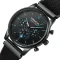 Чоловічий годинник Poedagar Misto Gravy Black, 2 ремінці
