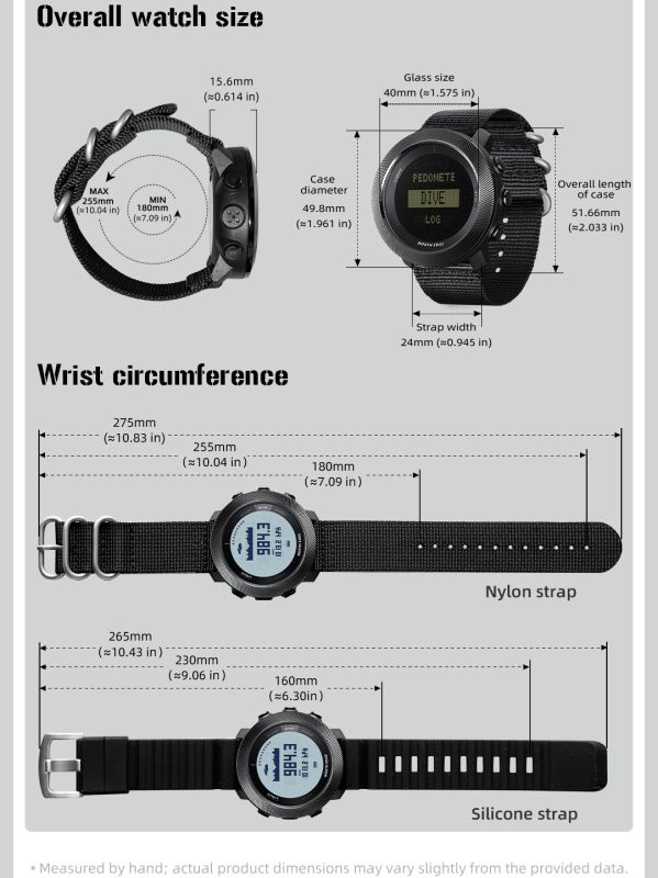 Чоловічий спортивний тактичний з компасом годинник North Edge Apache Model D Silicon, 2 ремінці - изображение 12