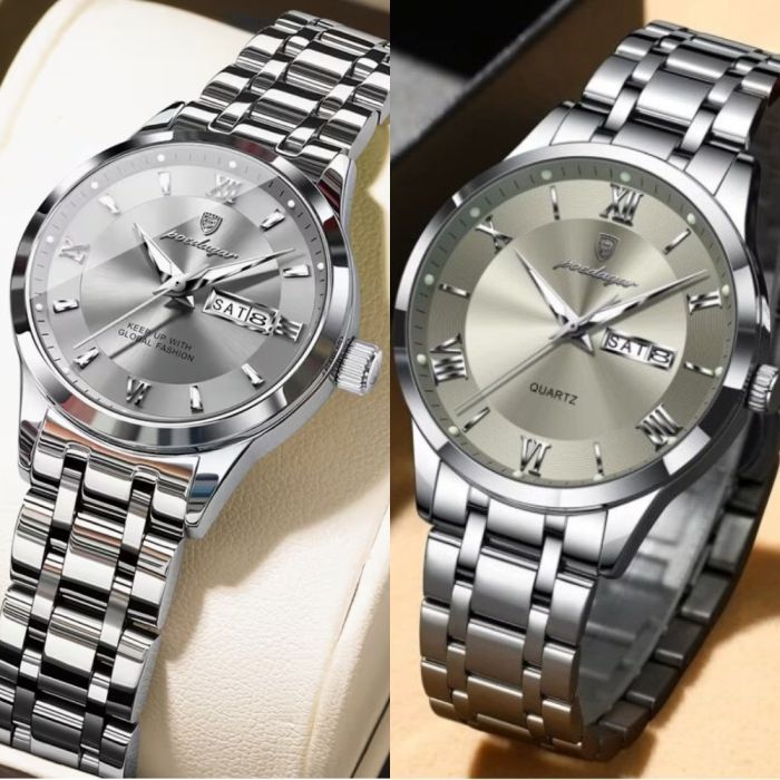 Унісекс годинники Poedagar Berlin Couple Парний - зображення 1