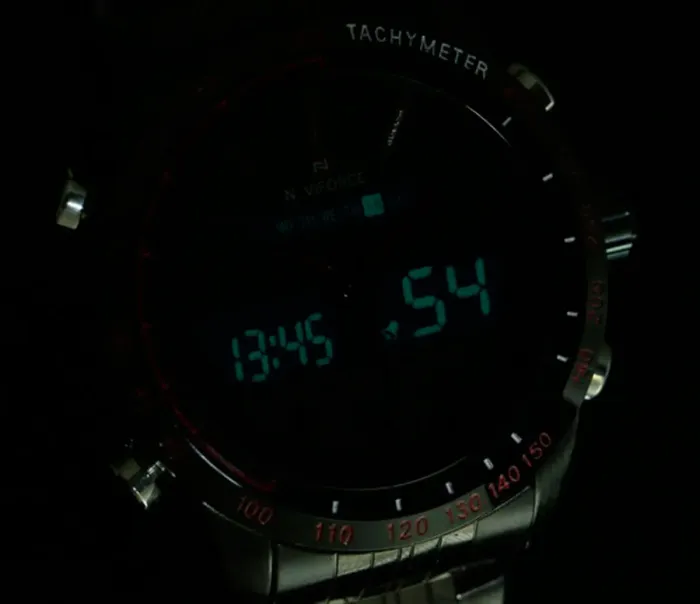 Чоловічий спортивний кварцовий годинник Naviforce Army Black NF9024 - зображення 12