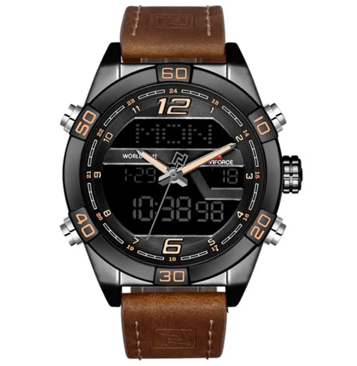 Чоловічі годинники Naviforce Legion Brown NF9128 - зображення 2