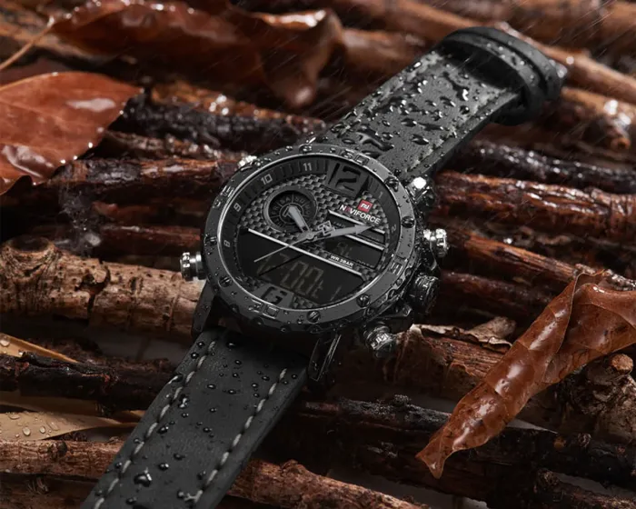 Чоловічі годинники Naviforce Next Black 9134 - зображення 6