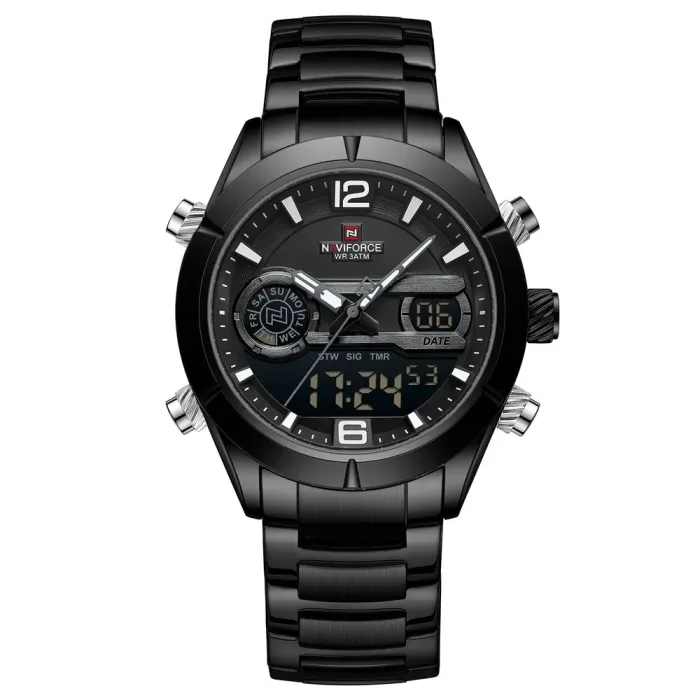 Чоловічий спортивний тактичний годинник Naviforce Aviator - зображення 2