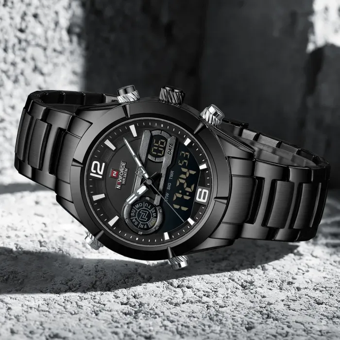 Чоловічий спортивний тактичний годинник Naviforce Aviator - зображення 4