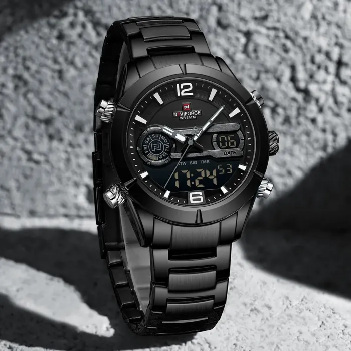 Чоловічий спортивний тактичний годинник Naviforce Aviator - зображення 5