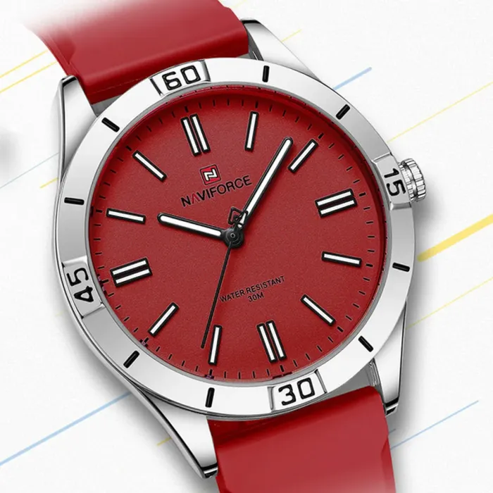 Жіночий годинник Naviforce Bagira Bordo - зображення 6