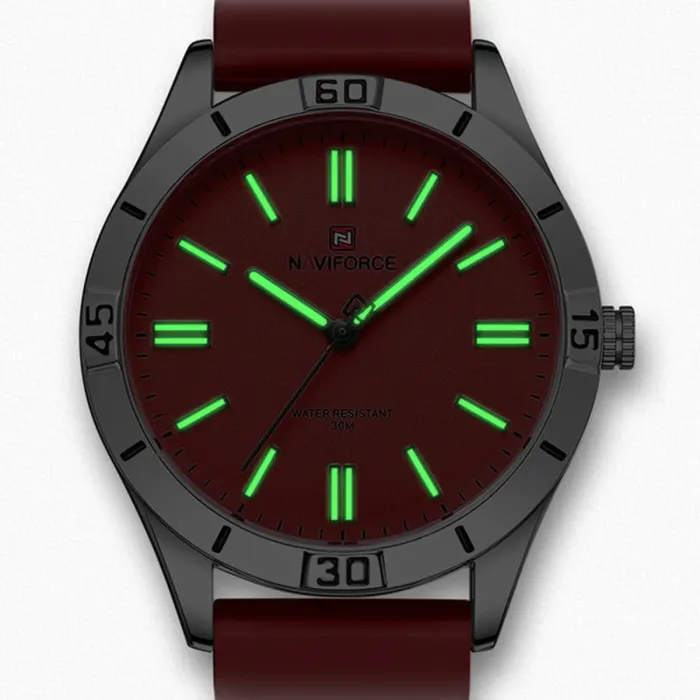 Жіночий годинник Naviforce Bagira Bordo - зображення 8