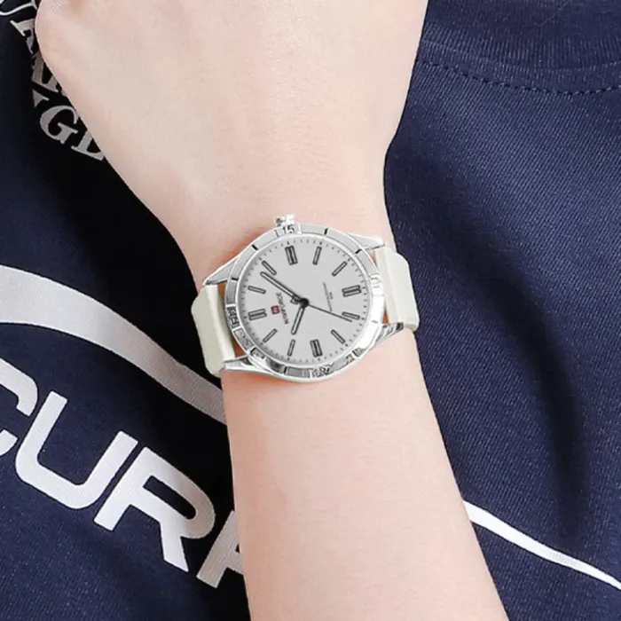 Жіночий годинник Naviforce Bagira Grey - зображення 4