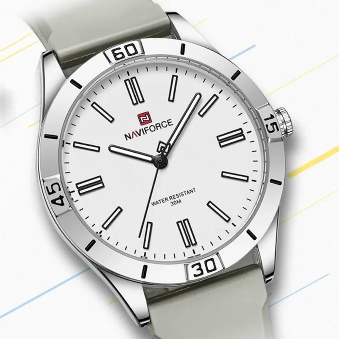 Жіночий годинник Naviforce Bagira Grey - зображення 6
