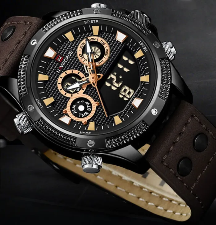 Чоловічий спортивний тактичний годинник Naviforce Bosnia - зображення 6