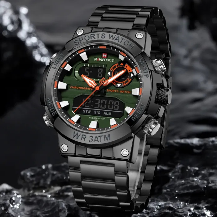 Чоловічий спортивний тактичний годинник Naviforce Brutal - зображення 4