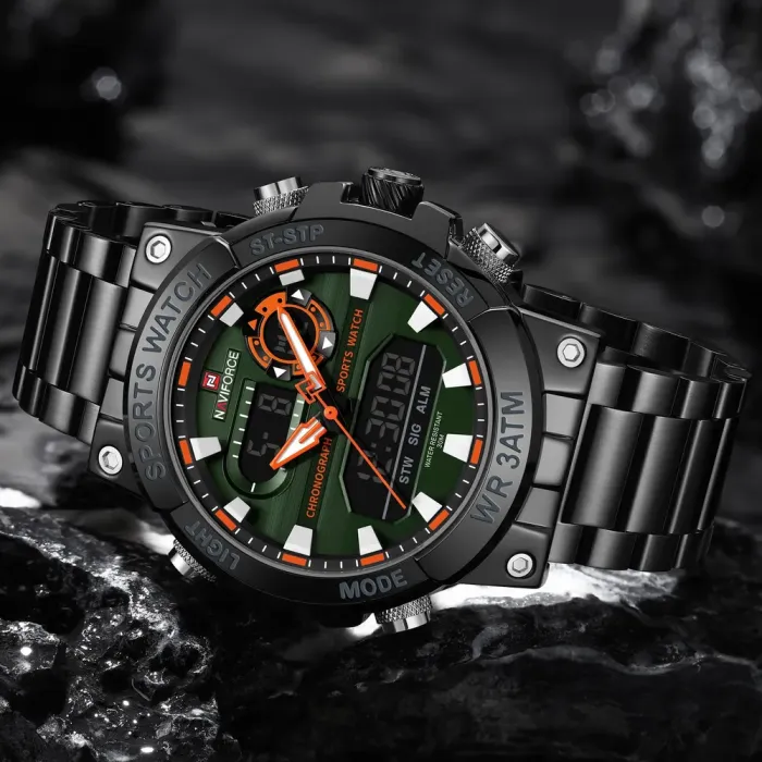 Чоловічий спортивний тактичний годинник Naviforce Brutal - зображення 5