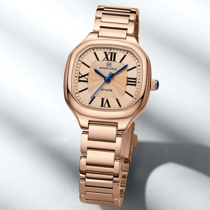 Жіночий годинник Naviforce Carrera RoseGold - зображення 5