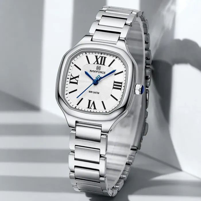 Жіночий годинник Naviforce Carrera Silver - зображення 4