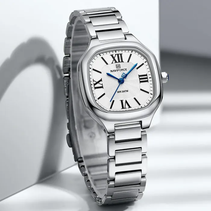 Жіночий годинник Naviforce Carrera Silver - зображення 5