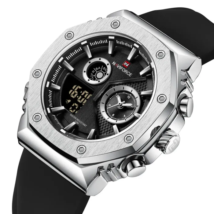 Чоловічий спортивний тактичний годинник Naviforce Charger - зображення 1