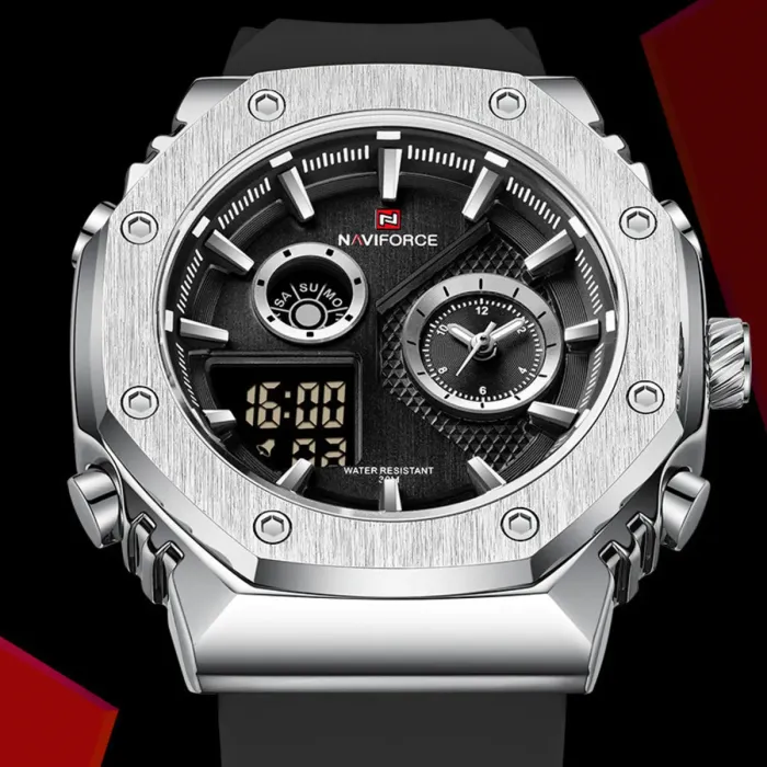 Чоловічий спортивний тактичний годинник Naviforce Charger - зображення 4