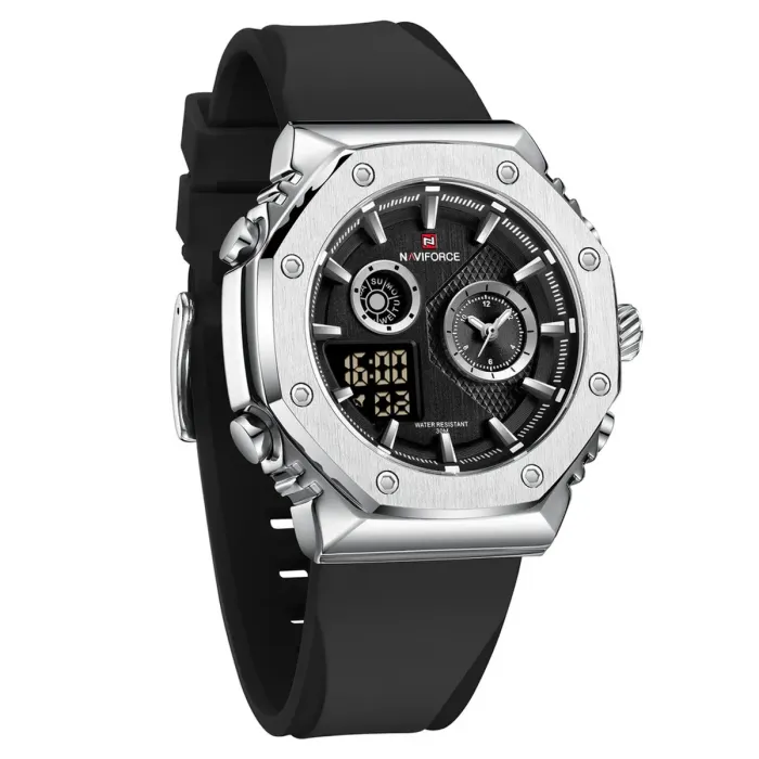Чоловічий спортивний тактичний годинник Naviforce Charger - зображення 5
