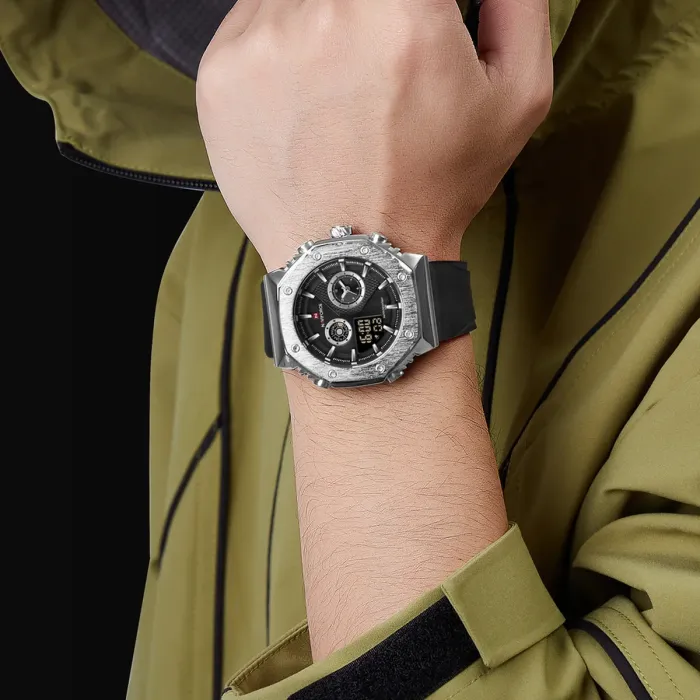 Чоловічий спортивний тактичний годинник Naviforce Charger - зображення 7