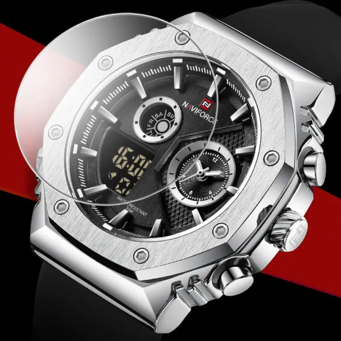 Чоловічий спортивний тактичний годинник Naviforce Charger - зображення 9