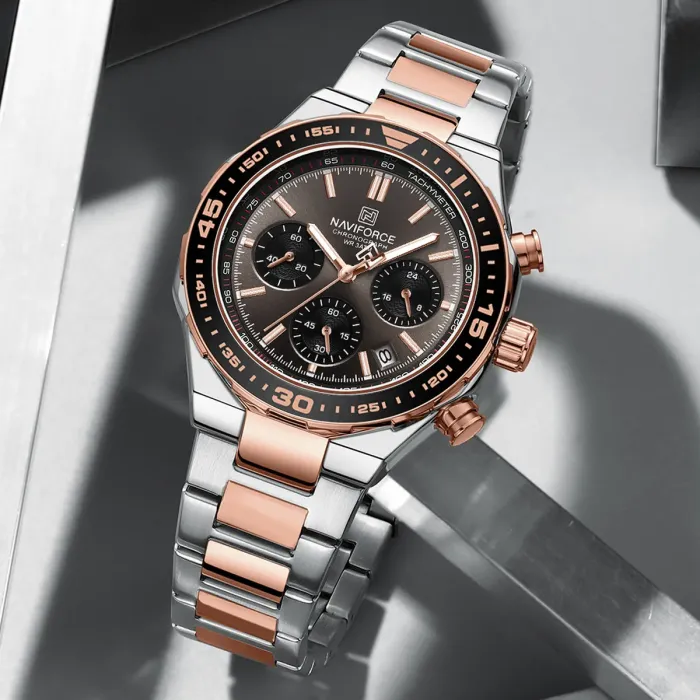 Чоловічий годинник Naviforce Chrono - зображення 4