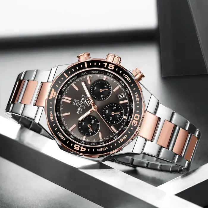Чоловічий годинник Naviforce Chrono - зображення 5