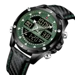 Чоловічий спортивний тактичний годинник Naviforce Dakar