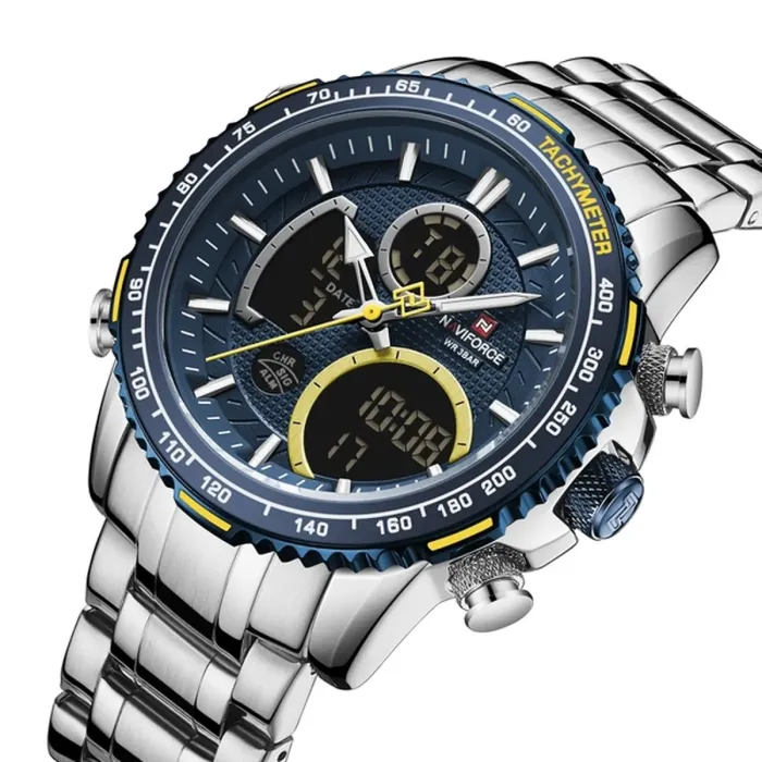 Чоловічий спортивний тактичний годинник Naviforce Fire - зображення 1