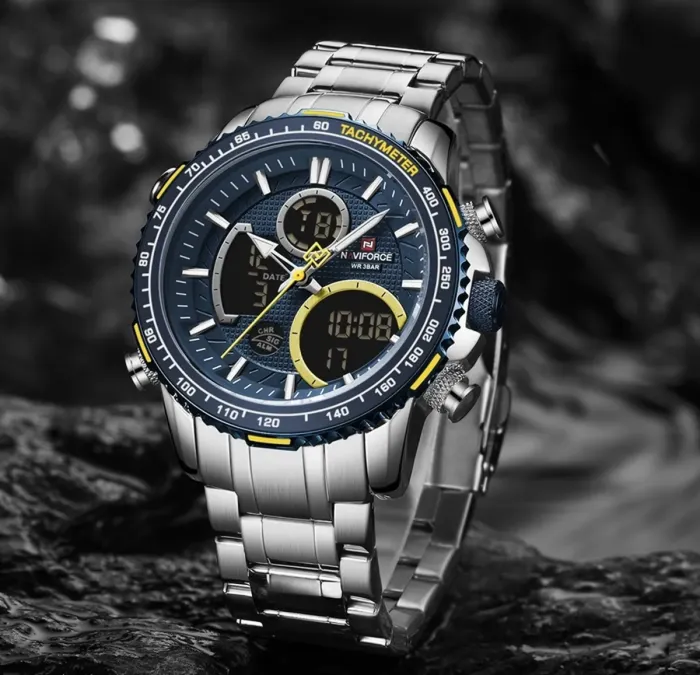 Чоловічий спортивний тактичний годинник Naviforce Fire - зображення 4