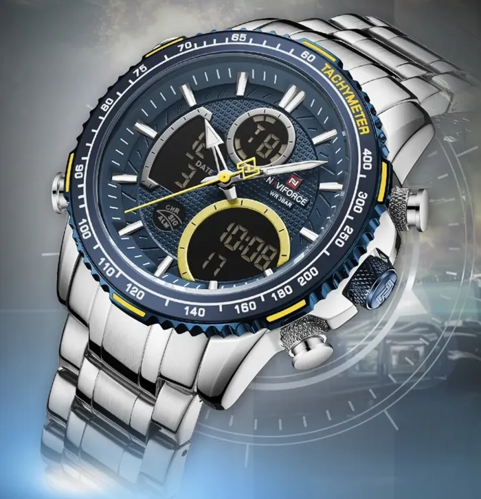 Чоловічий спортивний тактичний годинник Naviforce Fire - зображення 5