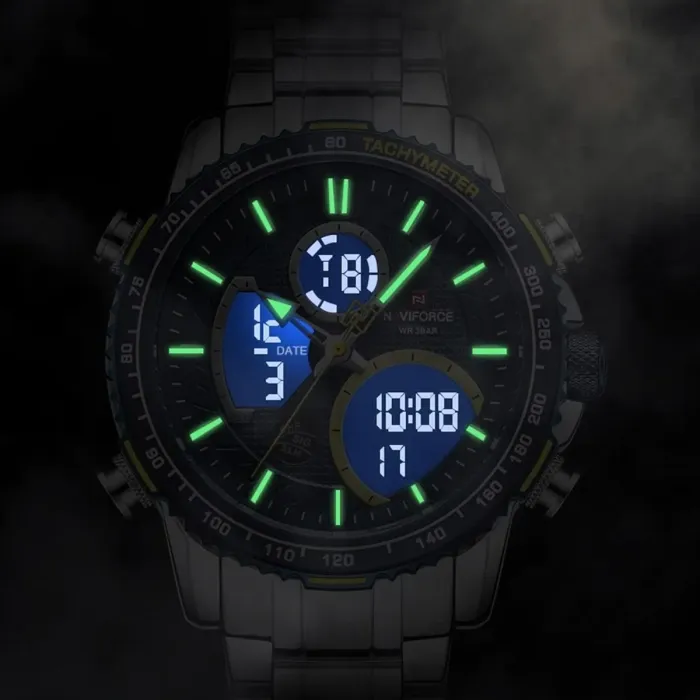 Чоловічий спортивний тактичний годинник Naviforce Fire - зображення 7