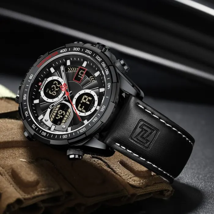 Чоловічі годинники Naviforce Fly Black - зображення 7