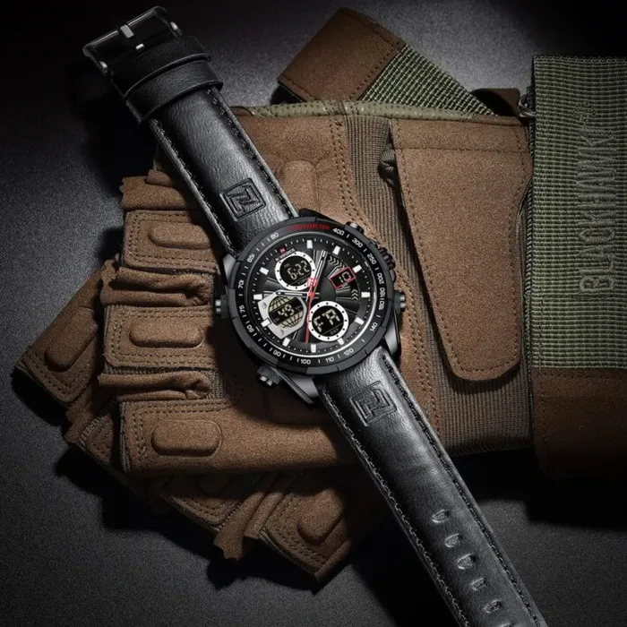 Чоловічі годинники Naviforce Fly Black - зображення 8