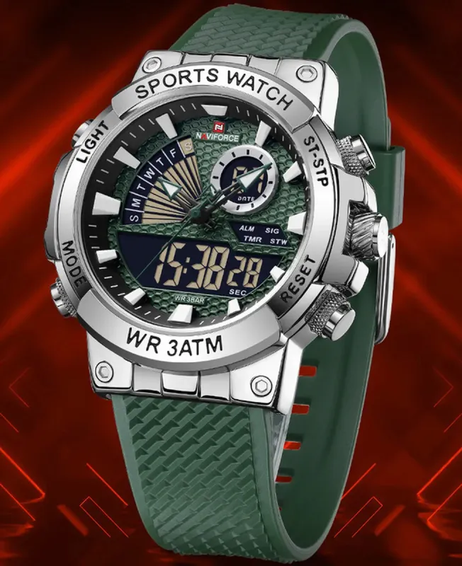 Чоловічий спортивний тактичний годинник Naviforce Forward Pro - зображення 8