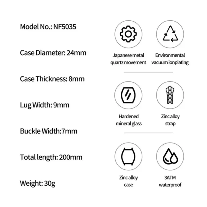 Жіночий годинник Naviforce Julia - зображення 11